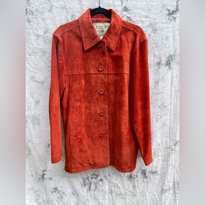 Vintage suede coat